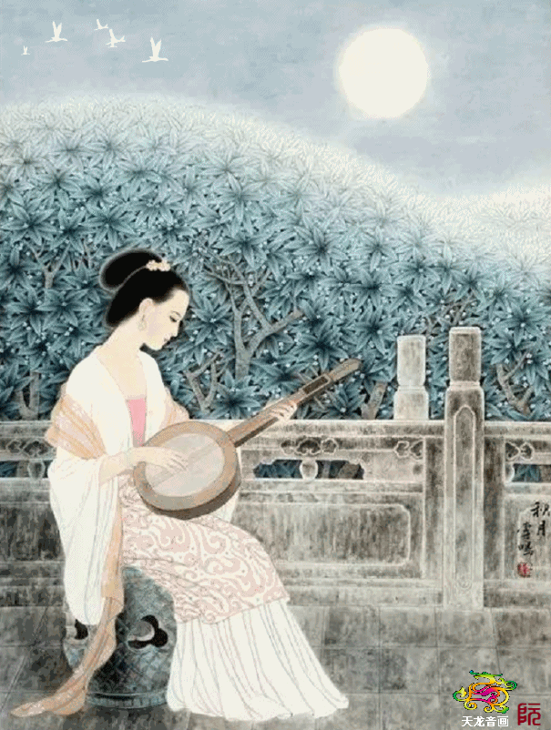 gif 动态图(12) 音乐 动起来了 (中西方乐器,芭蕾舞姿