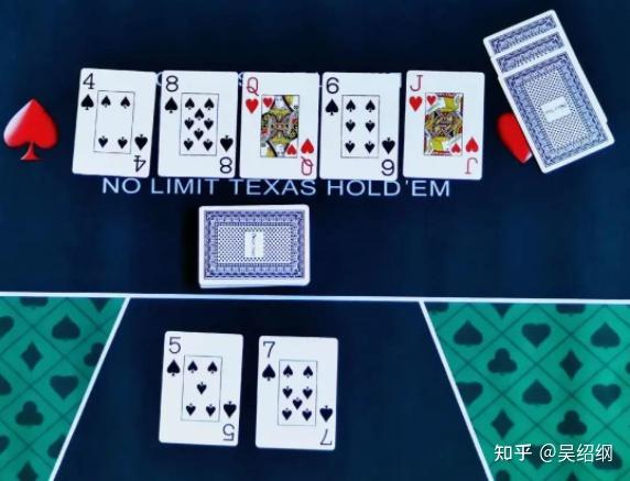 第二大的牌型为同花顺,即同一个花色的五张成顺子的牌.
