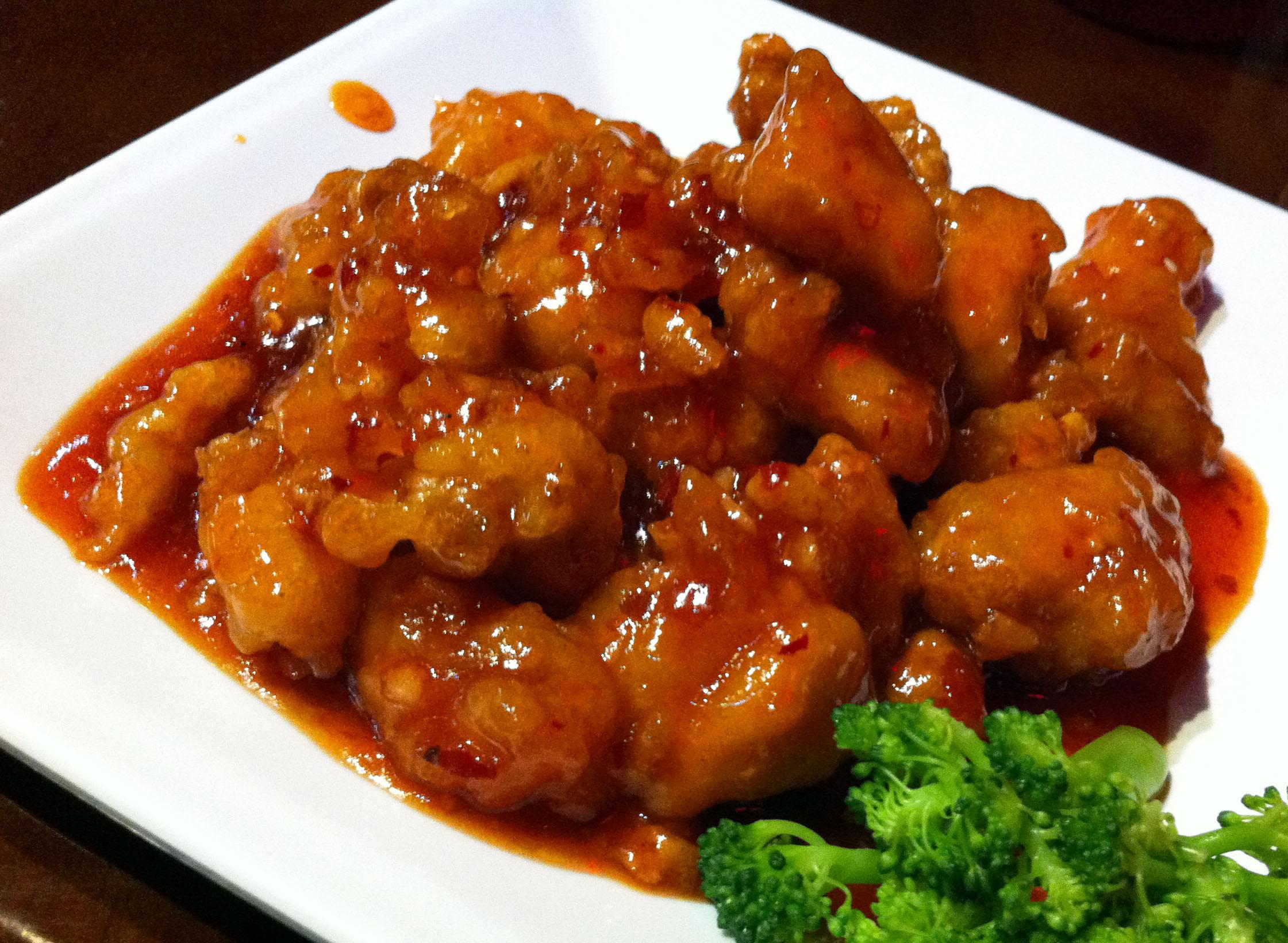 橙皮鸡 orange chicken / tangerine chicken