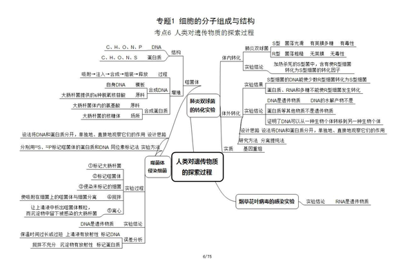 高中生物——最全思维导图,帮你完成学霸梦!