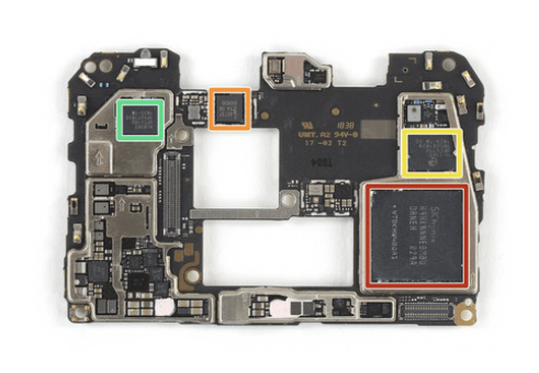 华为mate20pro拆解仅得4分比iphonexs更难修