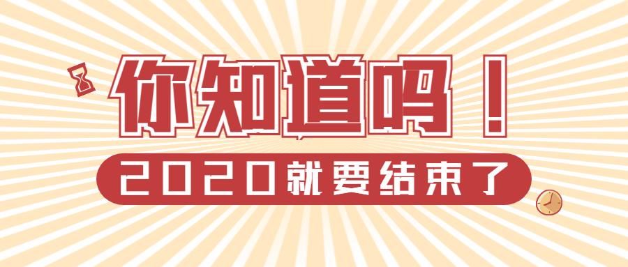 盘点:不平凡的2020年