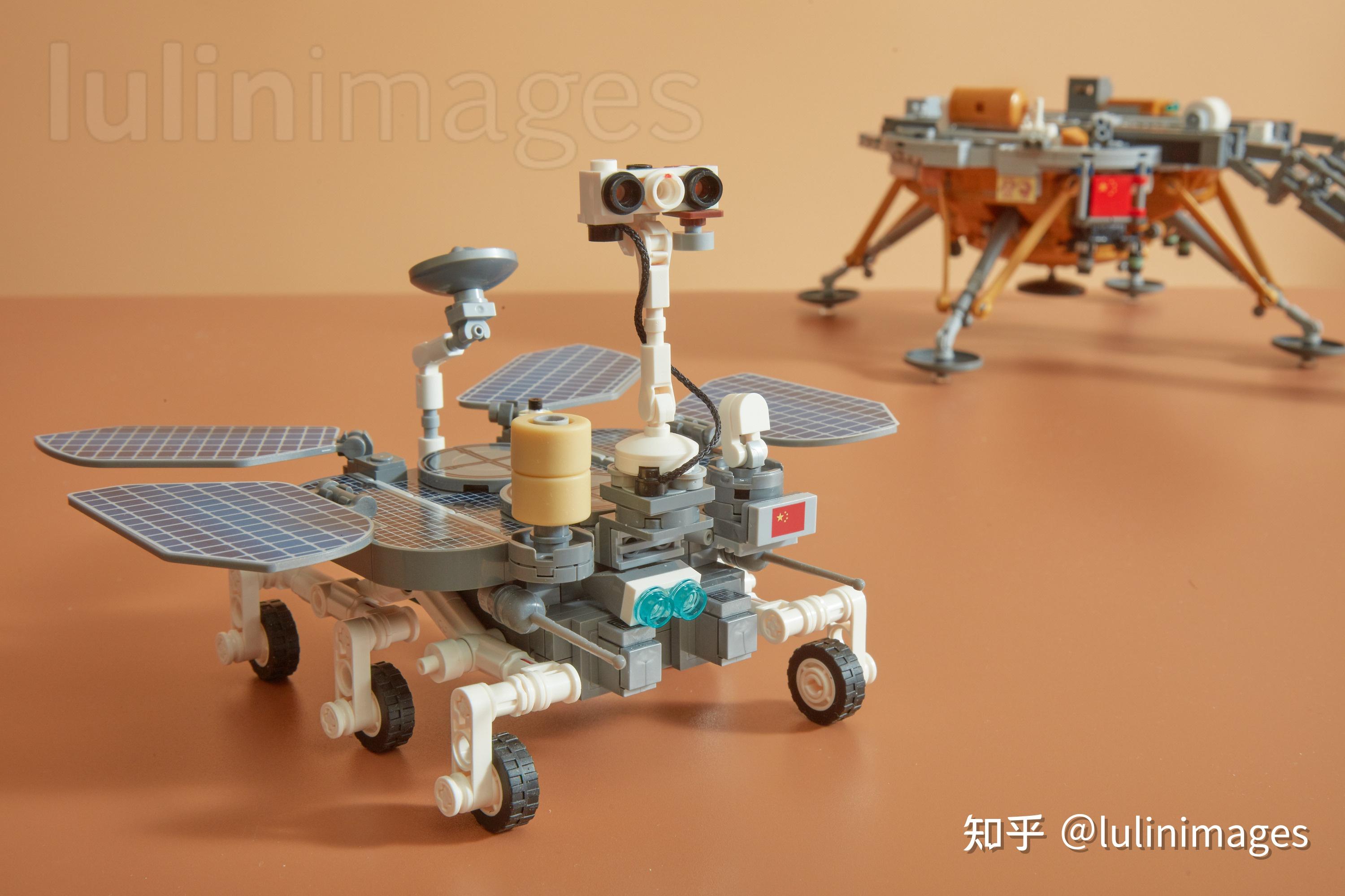 中国火星车祝融号乐高模型测评