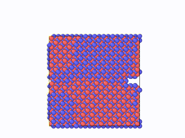 设置-------------------------- units           metal  boundary