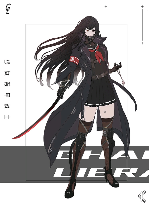赛博朋克与jk少女风!他把装甲义肢与少女相结合,真的又a又飒!