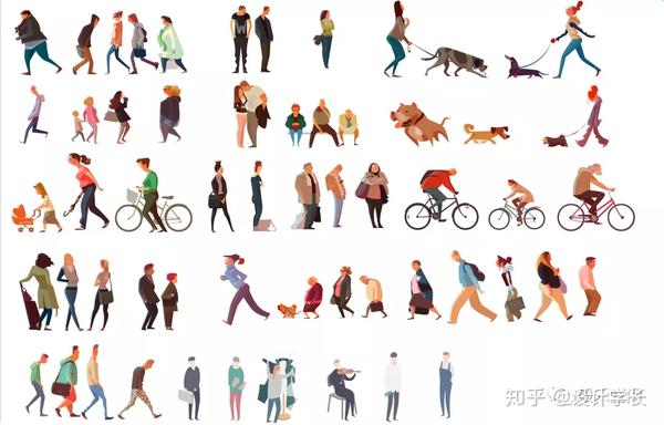 2000 小人物素材,让图纸质量提升100倍