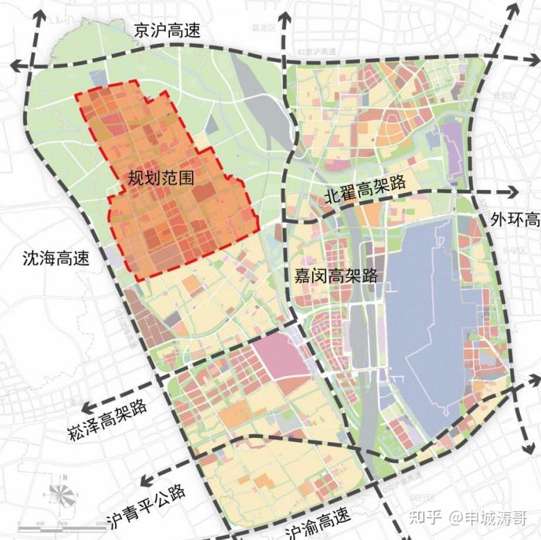 闵行华漕板块大虹桥商务区虹桥副中心新虹街道前湾