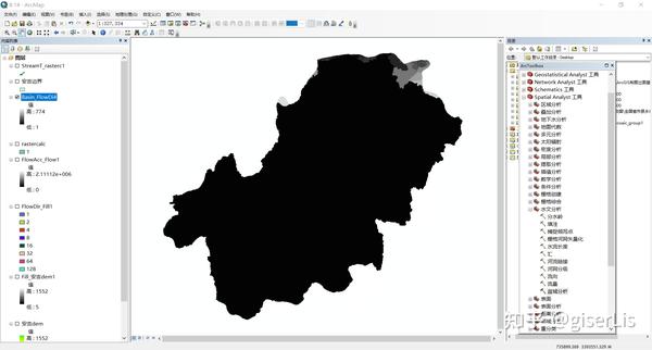 arcgis图片转矢量图,arcgis导出矢量图 arcgis操作之水文分析