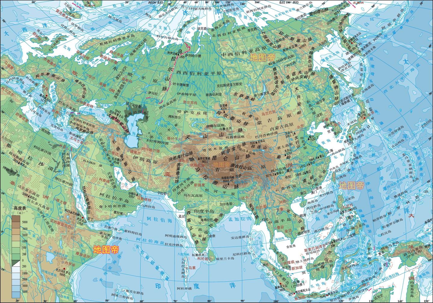 微信公众号:地图帝 90 人 赞同了该文章 中国陆地与14个国家接壤,按