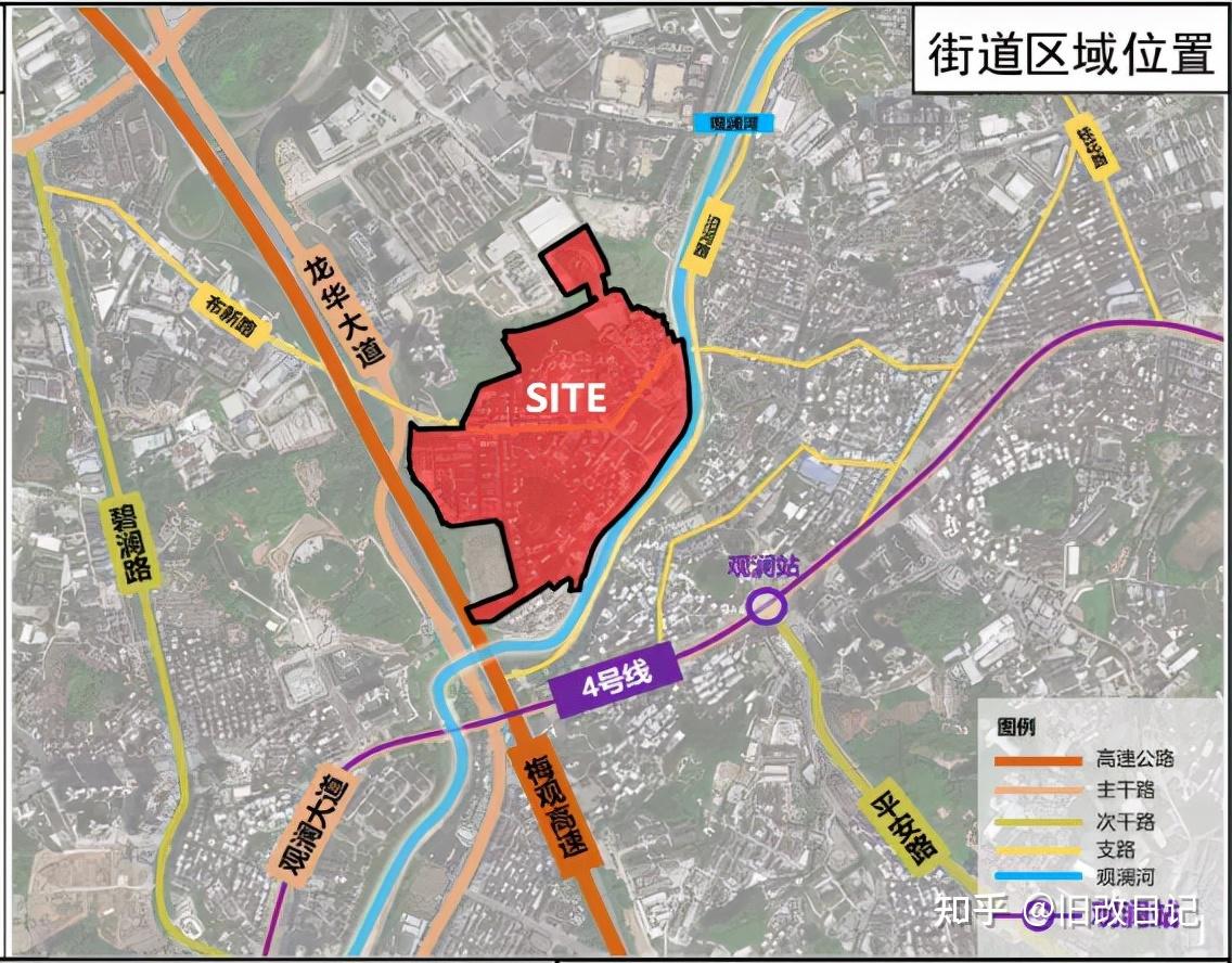 项目位于龙华区观澜街道,西临龙华大道及梅观高速,东望观澜河,南近