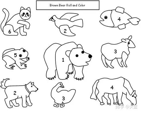 毛毛虫点读版故事绘本brownbear棕熊4册