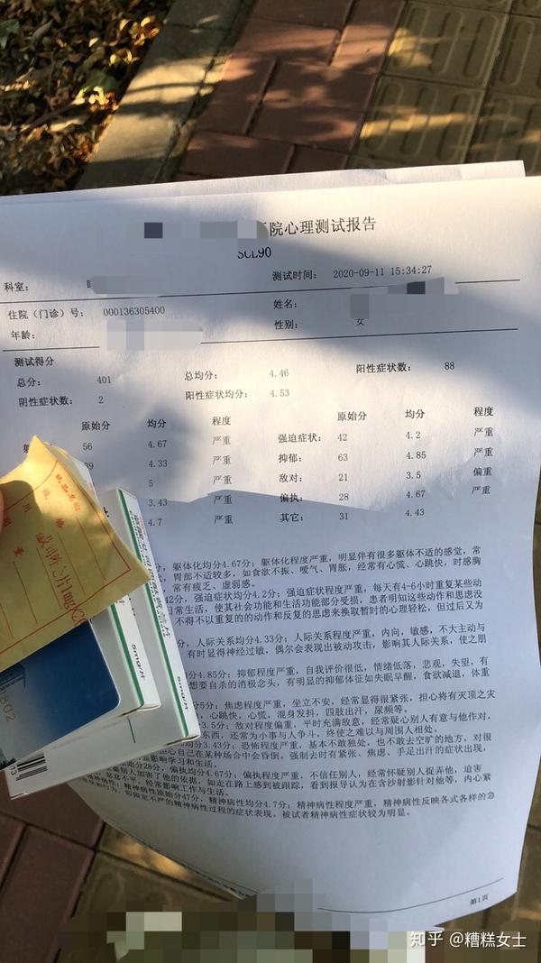 今天我被确诊抑郁症了