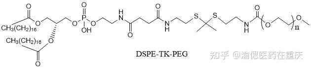 Ros响应性材料DSPE TK PEG2000磷脂 酮缩硫醇 甲氧基聚乙二醇MPEG TK DSPE的使用 知乎