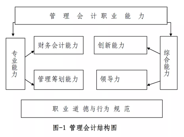 根据管理会计的职能和特点,管理会计职业能力分为专业能力和辅助能力