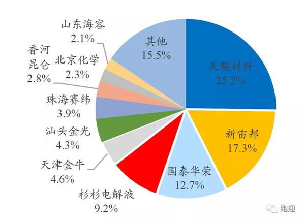 电解液龙头天赐材料