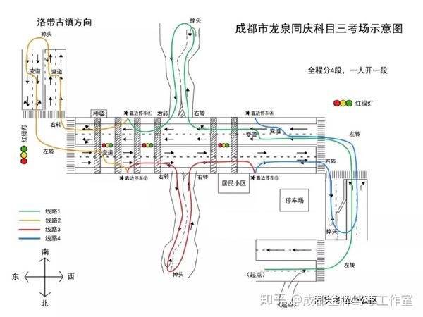 同庆考场科三考试攻略!同庆考场线路图