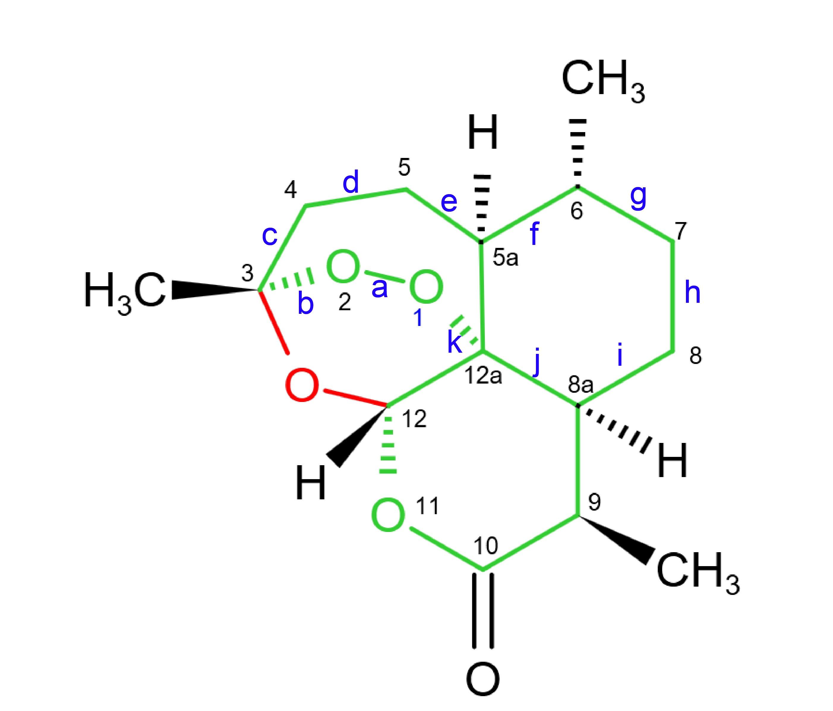 青蒿素的系统命名探究