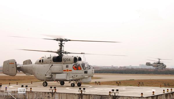 中国海军卡系直升机编号汇总