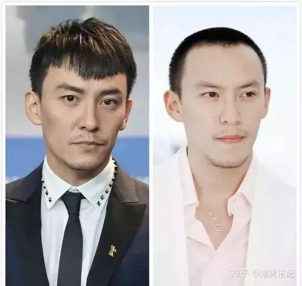 发际线高且m型发际线的男人适合什么发型?额头较大?