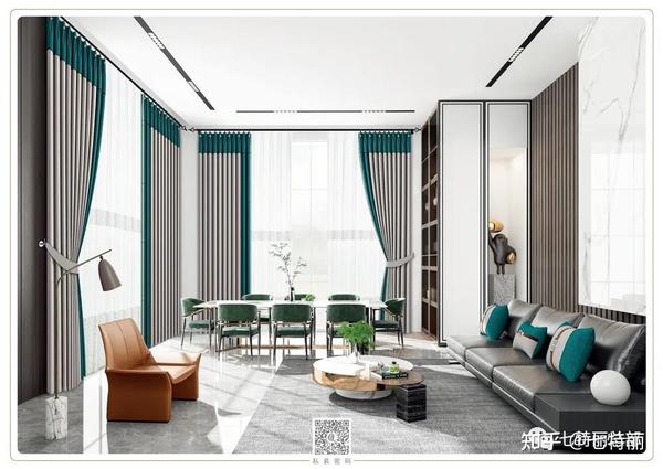七特丽窗帘 | 春季新品c10现代风格,时尚精致尽显独特
