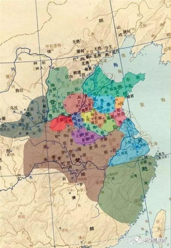 吴国,越国版图 历史原因最大的影响对象就是各个大市.