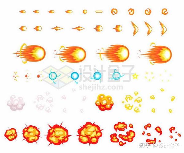 游戏爆炸效果-光波爆炸效果: 卡通爆炸效果图片素材下载地址