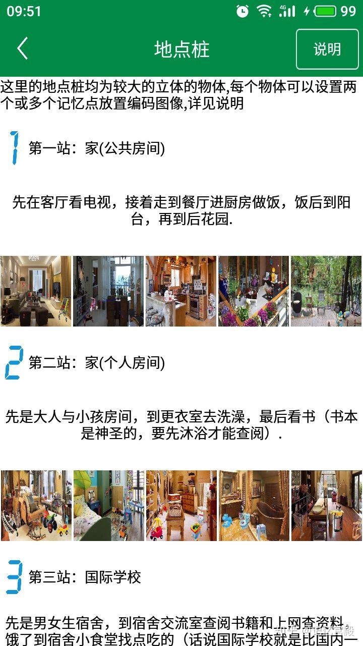 记忆宫殿地点桩分享