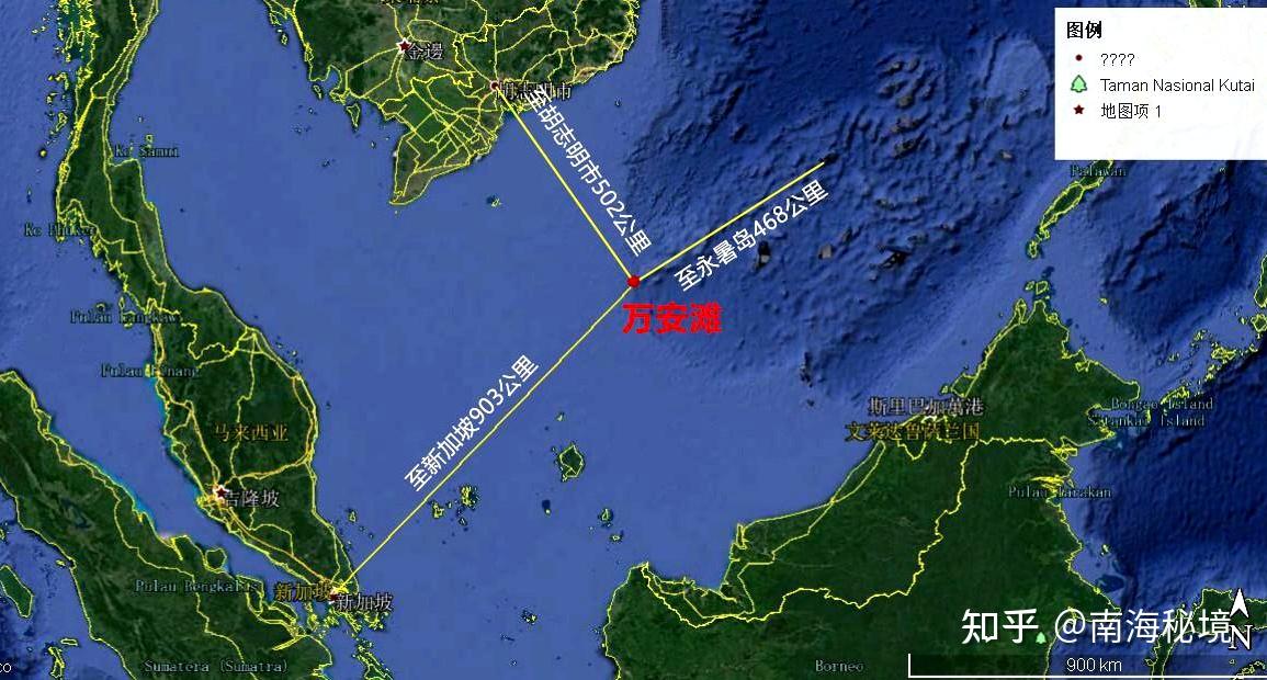 越南在我国南沙侵权作业我们可在万安滩填1平方公里小岛加快万安滩