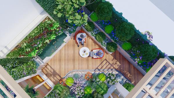 花园设计丨露台空中花园