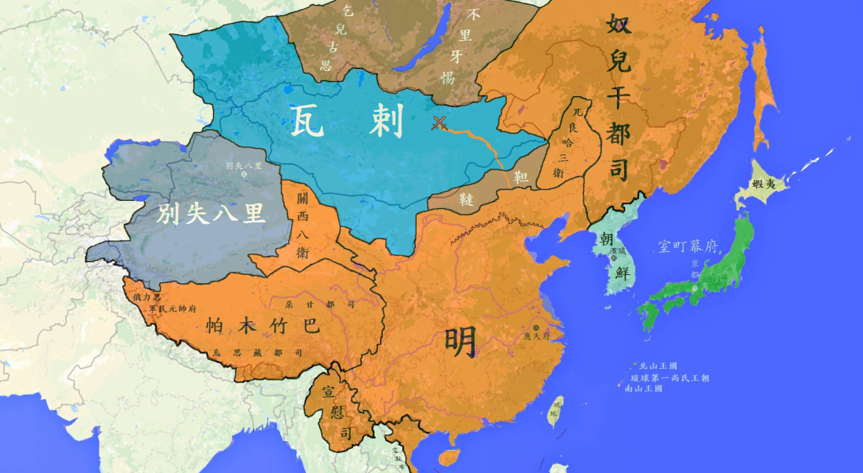 【史图馆】中国历代疆域变化49 洪武之治 永乐盛世