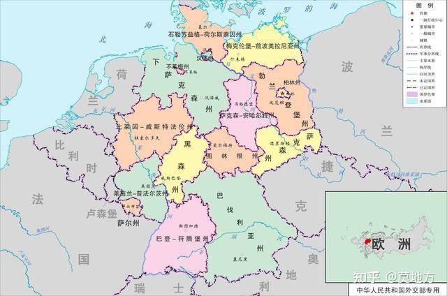 德国领土面积有多大近代以来有什么变化