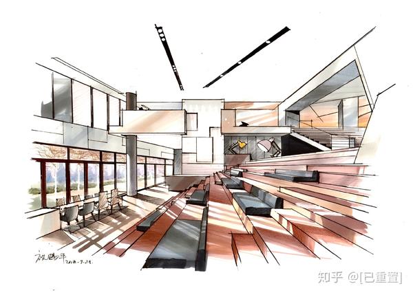 风暴手绘 室内作品
