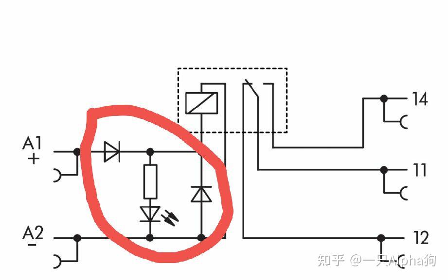 这个电路怎么看,继电器原理图?