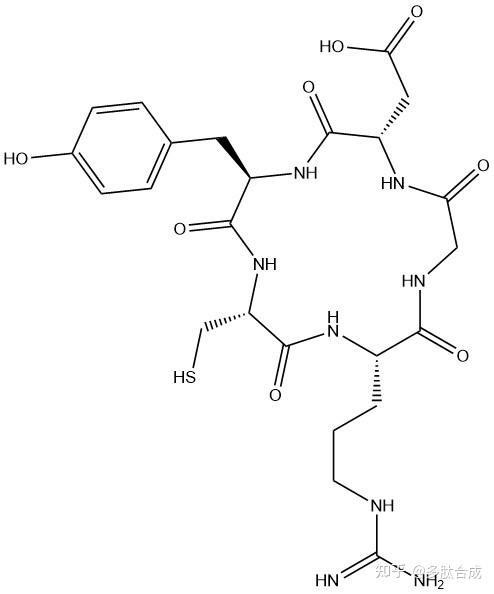 c RGDyC cyclo RGDyC cyclo Arg Gly Asp DTyr Cys 知乎