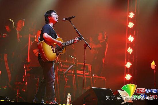 李志在巴黎演出的这把琴是什么?
