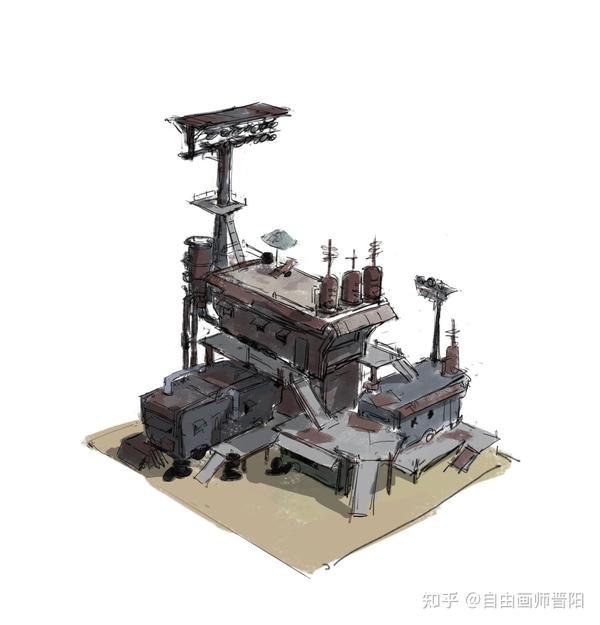一个废土slg项目的风格预研探索过程