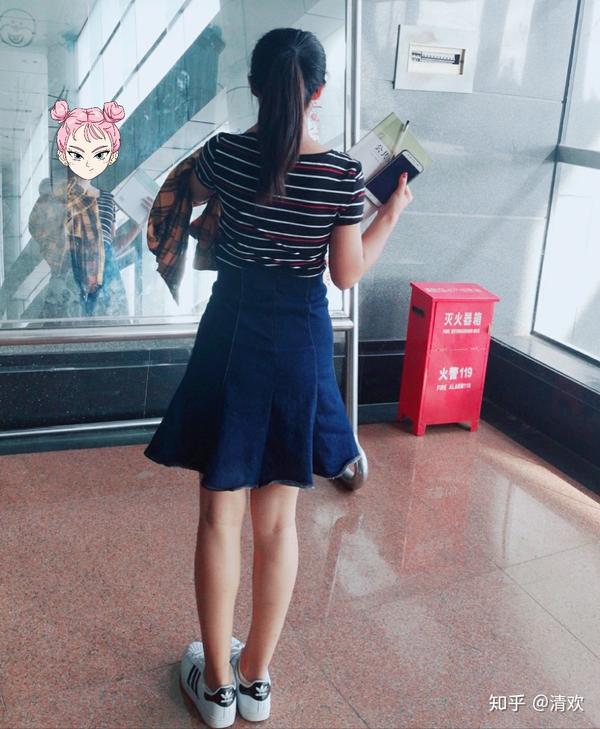 158cm100斤女孩照片,80斤150cm女孩照片 这个是18年九月份,同样100斤,回学校好多人说我瘦!