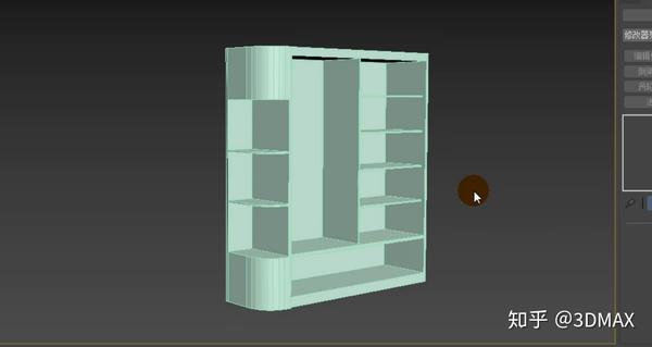 3dmax制作推拉门衣柜柜体模型