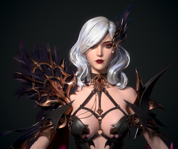 艺点动画 | 角色设计师眼中的cg美女(赏析)