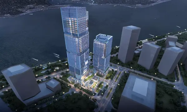 与城市互动的开放性城市综合体欧昊集团总部大楼