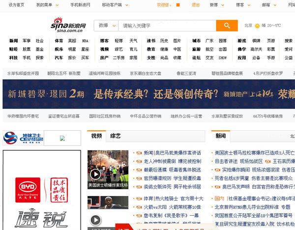 再来试着搜索 2000 年的新浪网.