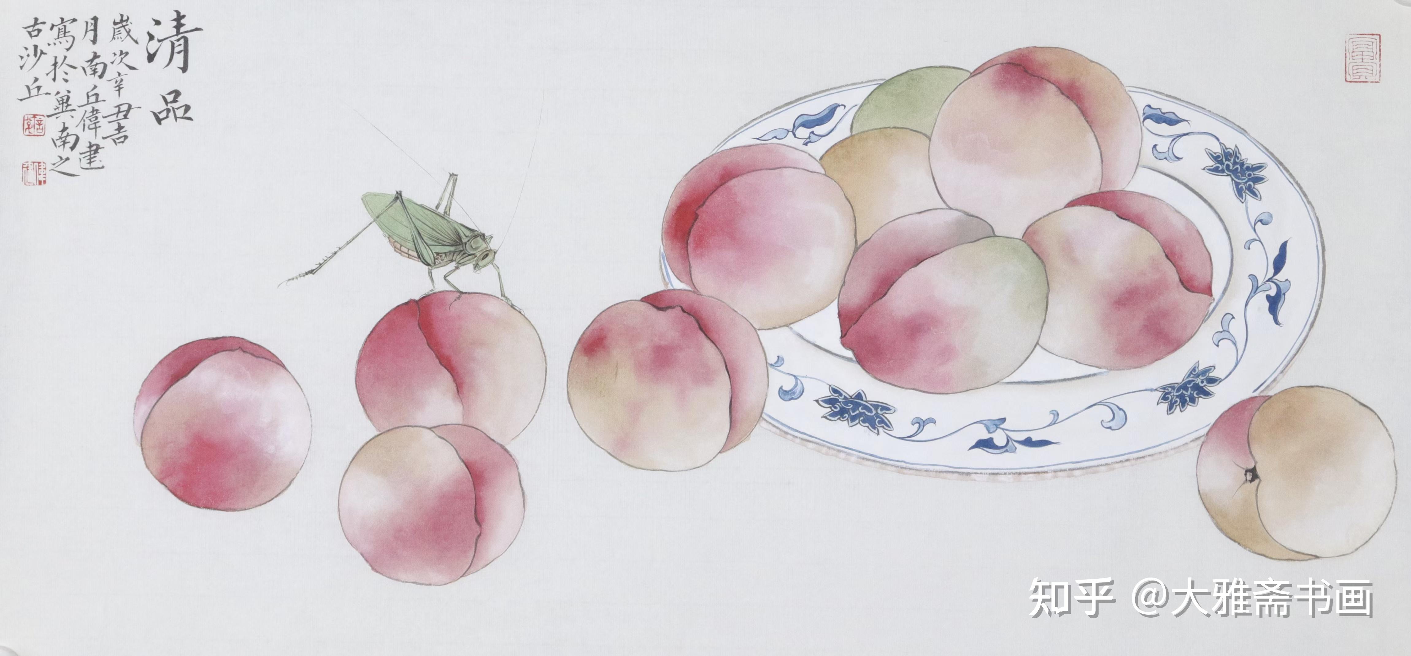 主攻工笔,没骨花鸟,蔬果画,兼擅工笔重彩.