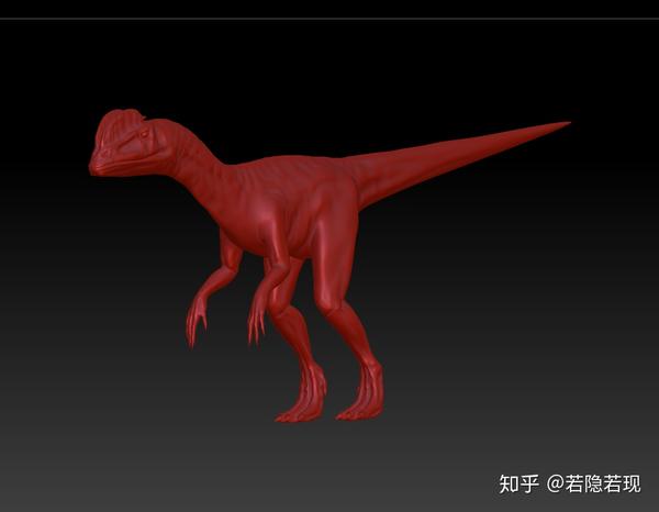 双齿龙三维模型下载恐龙3d图下载双齿龙3d模型