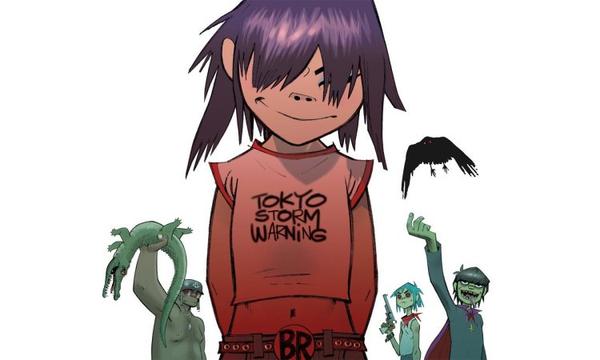 里面正是之后的吉他手 noodle,至此 gorillaz 便正式成军