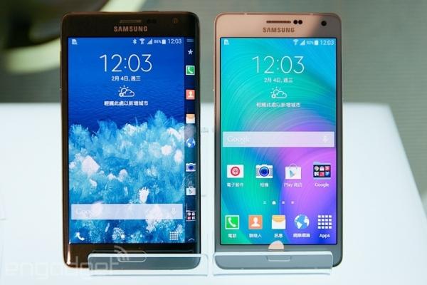 又大又薄还金属三星galaxya7上手图赏