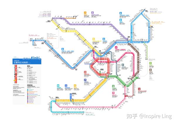 【自制】近畿地区jr西日本线路图 - 第二版