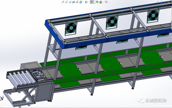 【非标数模】双层倍速链双层双侧差速链3d图纸 solidworks设计