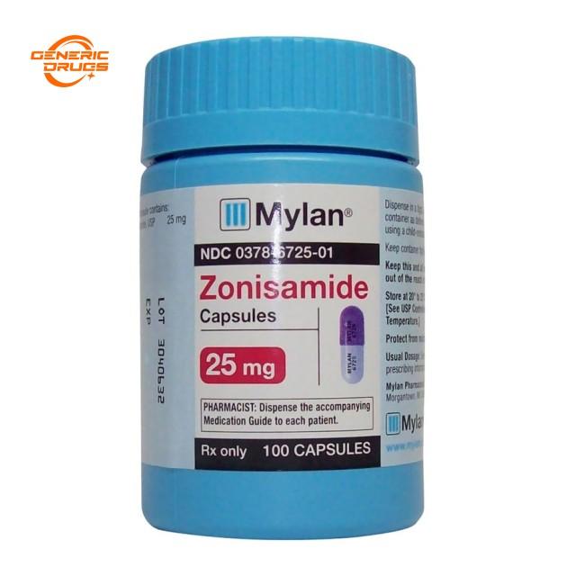 zonisamide 25mg唑尼沙胺 预防和控制癫痫发作(癫痫)