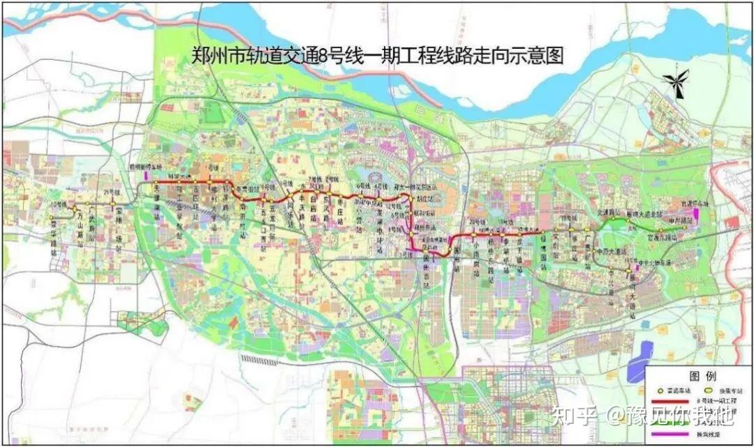 给力郑州地铁8号线一期建设今年将加速