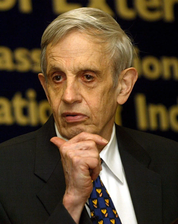 已故美国数学家,经济学家 john nash.